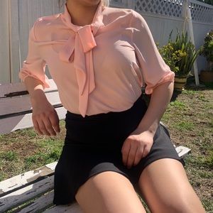 Tie Neck Blouse
